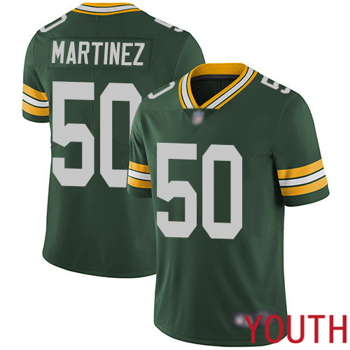 Green Bay Packers Limited Green Youth #50 Martinez Blake Home Jersey Nike NFL Vapor Untouchable->youth nfl jersey->Youth Jersey